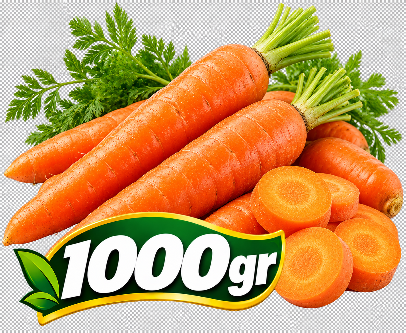 Zanahoria x 1000gr, 1.000gr
