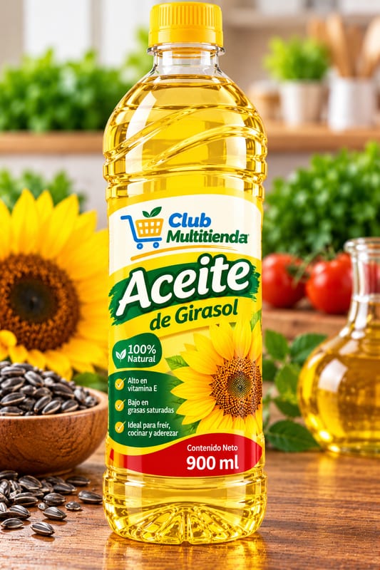 Aceite Girasol, 900 ml