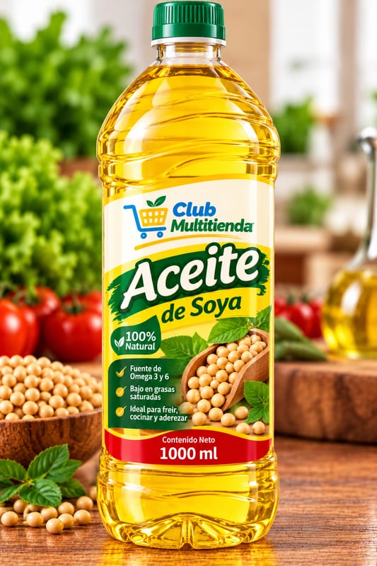 Aceite Soya, 1000 ml