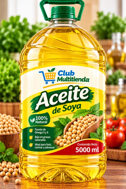 Aceite Soya, 5000 ml