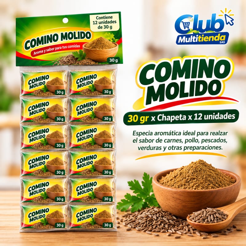 Comino Molido El Trece, 30 g