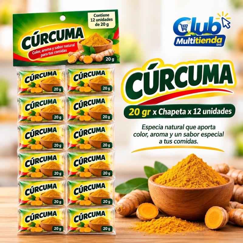 Cúrcuma 125g, 125g