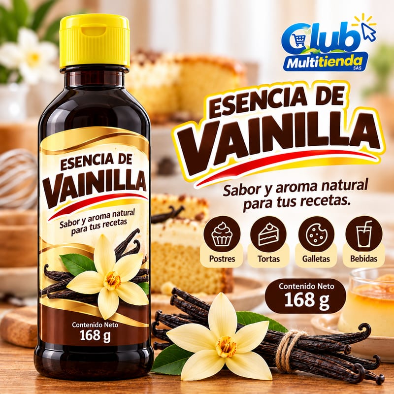 Esencia de Vainilla, 168 g