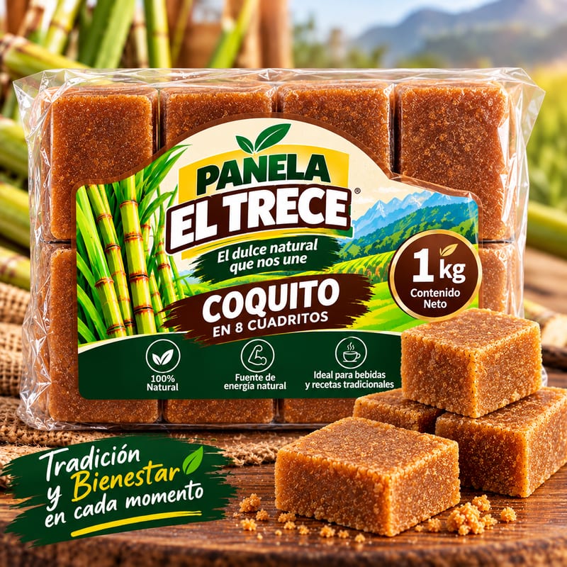 Panela Coquito, 8 unidades