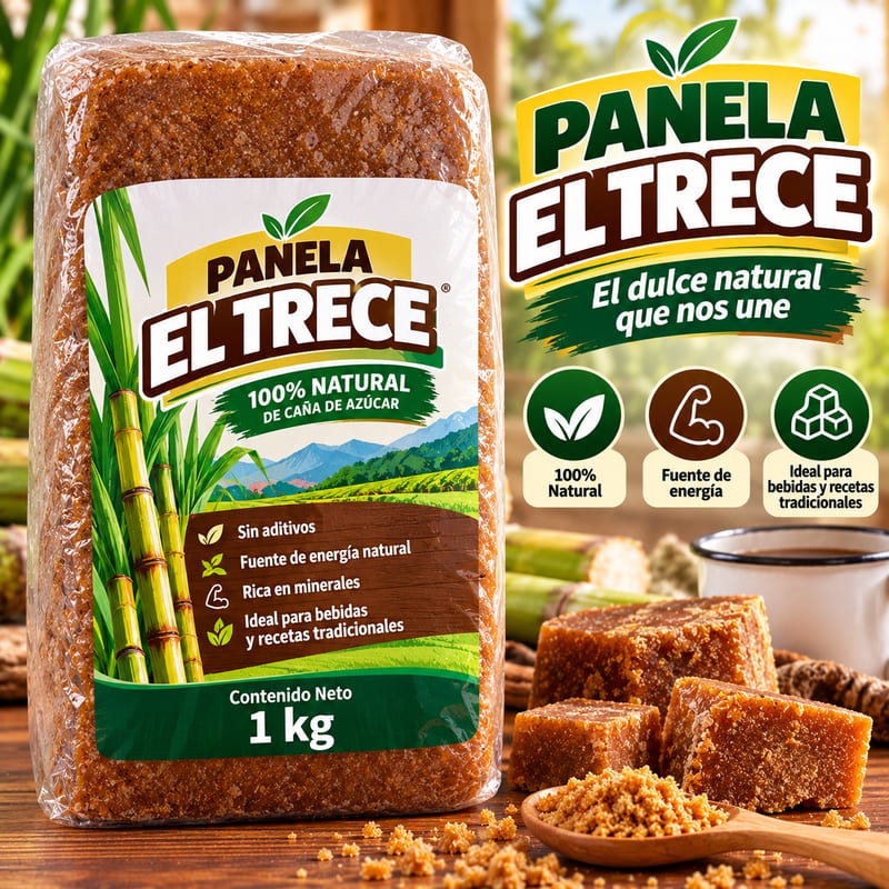 Panela El Trece, 1 kg