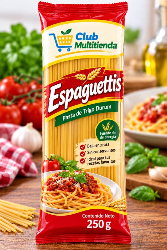 Pasta Espaguetis, 250 g