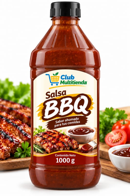 Salsa Bbq El Trece, 1000 g