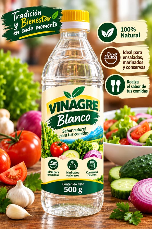 Vinagre El Trece, 500 g