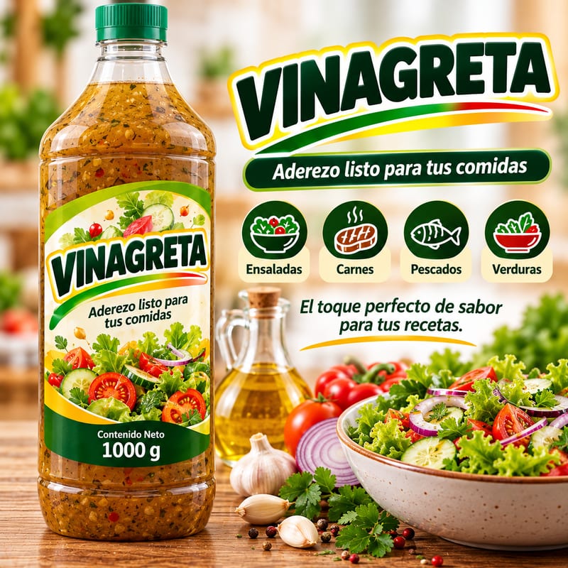 Vinagreta, 1000 g