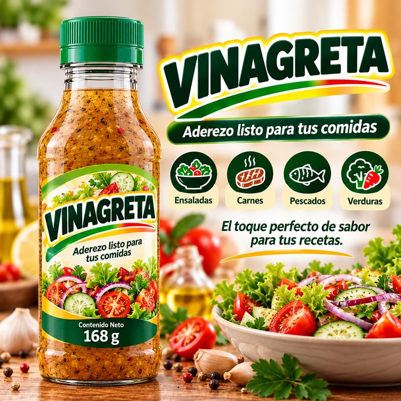 Vinagreta, 168 g